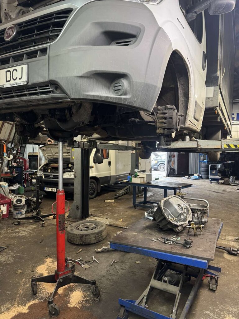 ford transit autoremont tallinnas chimera autoteeninduses